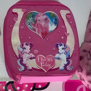 vintage my little pony lunch box